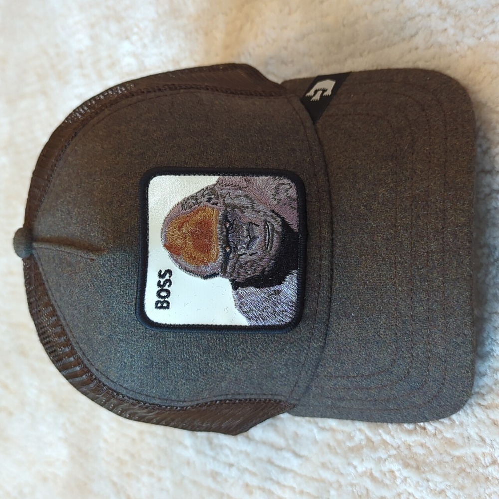 Goorin Bros Boss Gorilla Animal Farm Snapback Trucker Hat